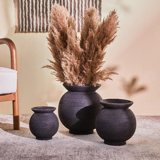 Dark Nite Terracotta Pot