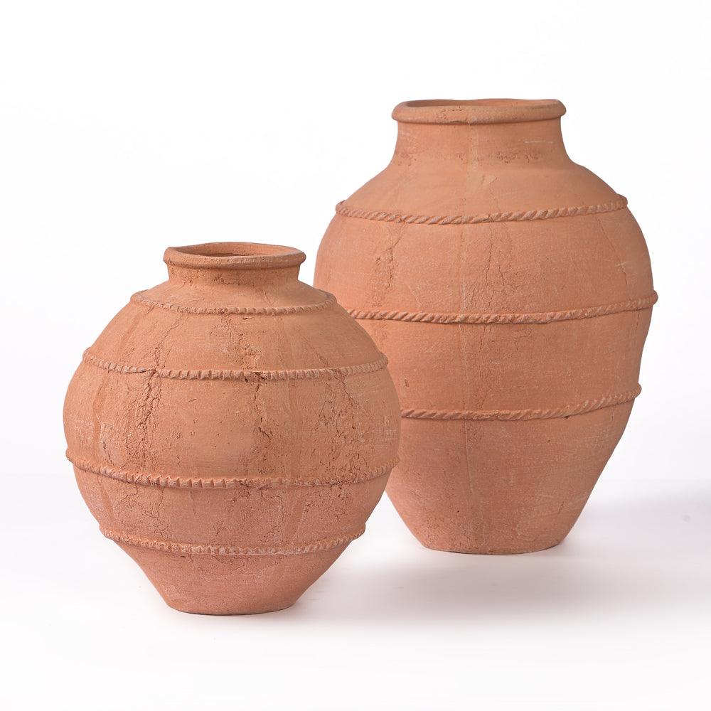 Yarrow Terracotta Vase
