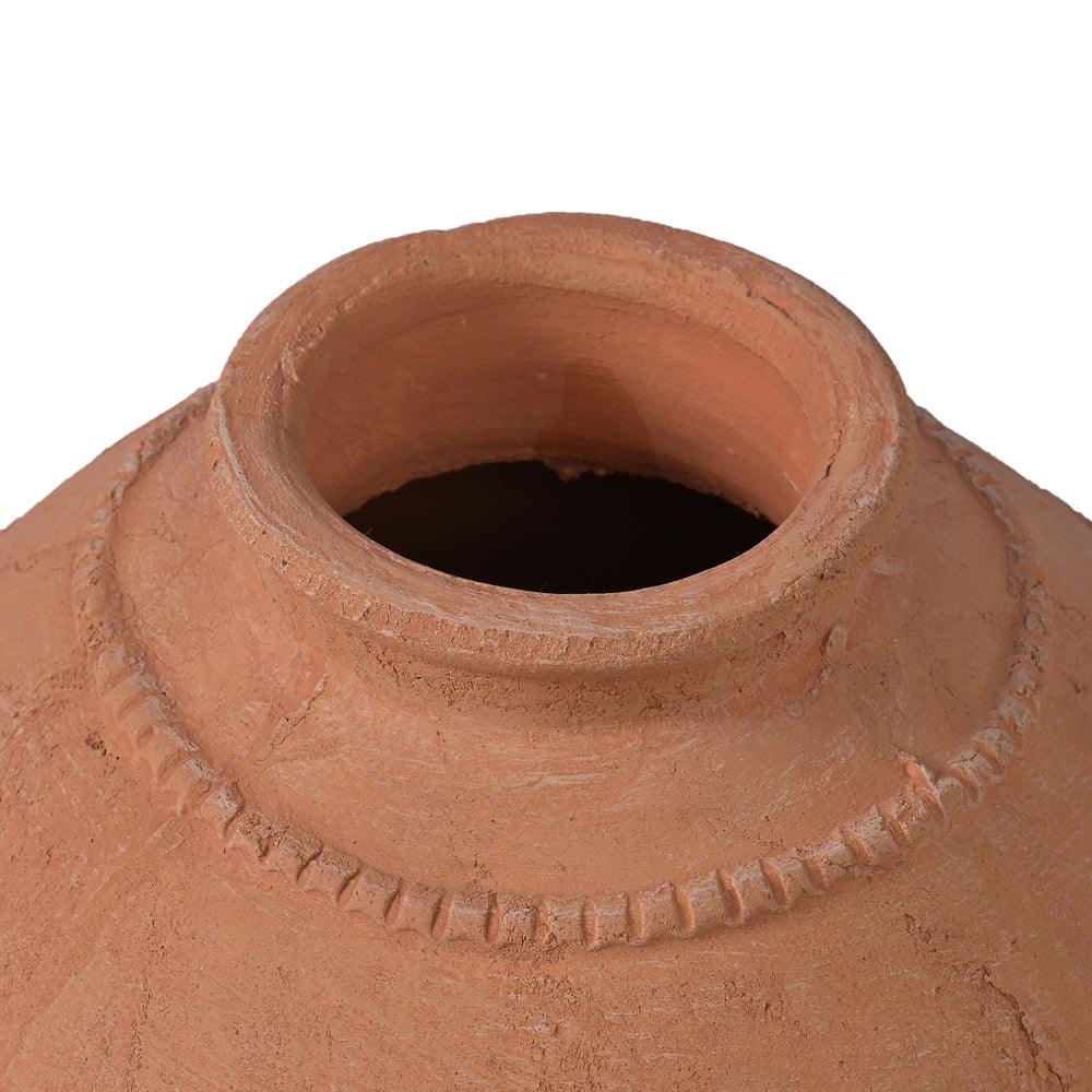 Yarrow Terracotta Vase