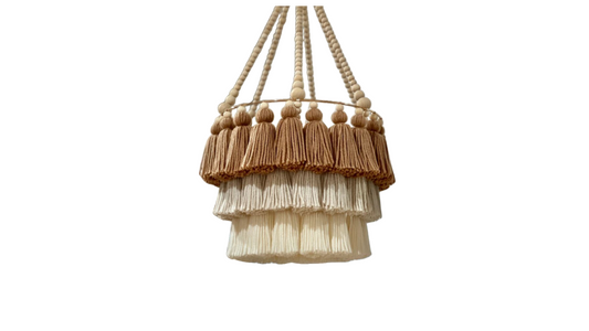 Macrame Cotton Lamp