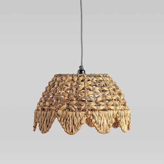 Zeppelin Seagrass Lampshade - Hyacinth