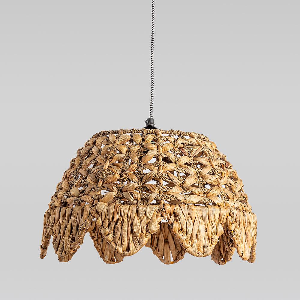 Zeppelin Seagrass Lampshade - Hyacinth