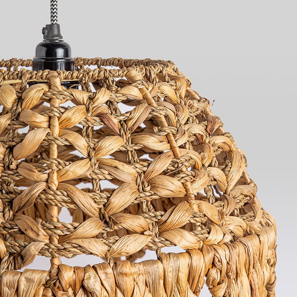 Zeppelin Seagrass Lampshade - Hyacinth