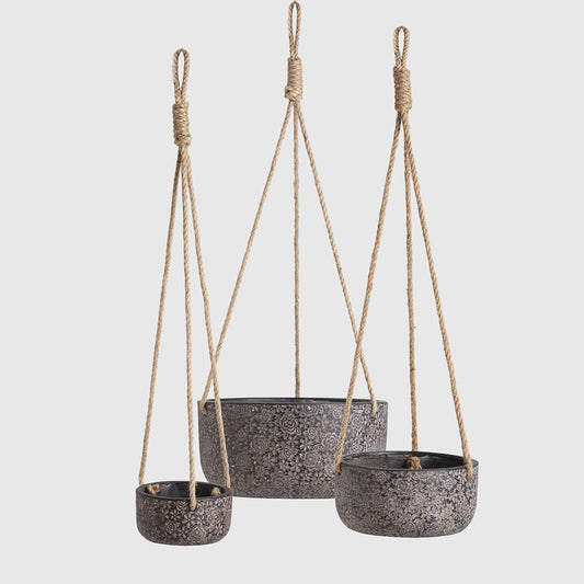 Sobal Hanging Pot Set of 3