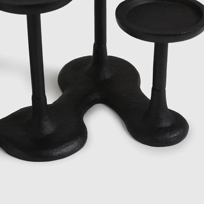Tia Temara Aluminium Candle Holder