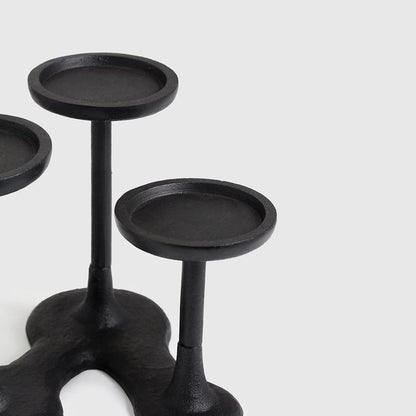 Tia Temara Aluminium Candle Holder