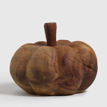 Cinderella Pumpkin Wood set of 4