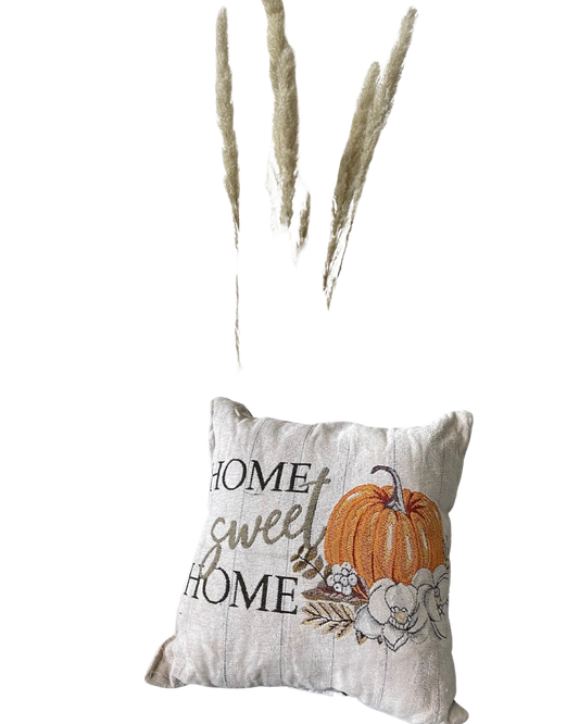 Pumpkin Square Shape Cushion