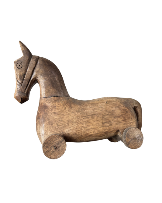 Wooden Wheels Horse