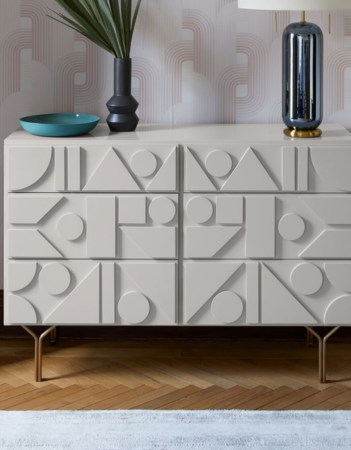 White Side Table